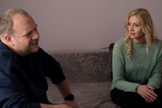 M jak miłość, odcinek 1724. Tadeusz (Bartłomiej Nowosielski), Jagoda (Katarzyna Kołeczek)