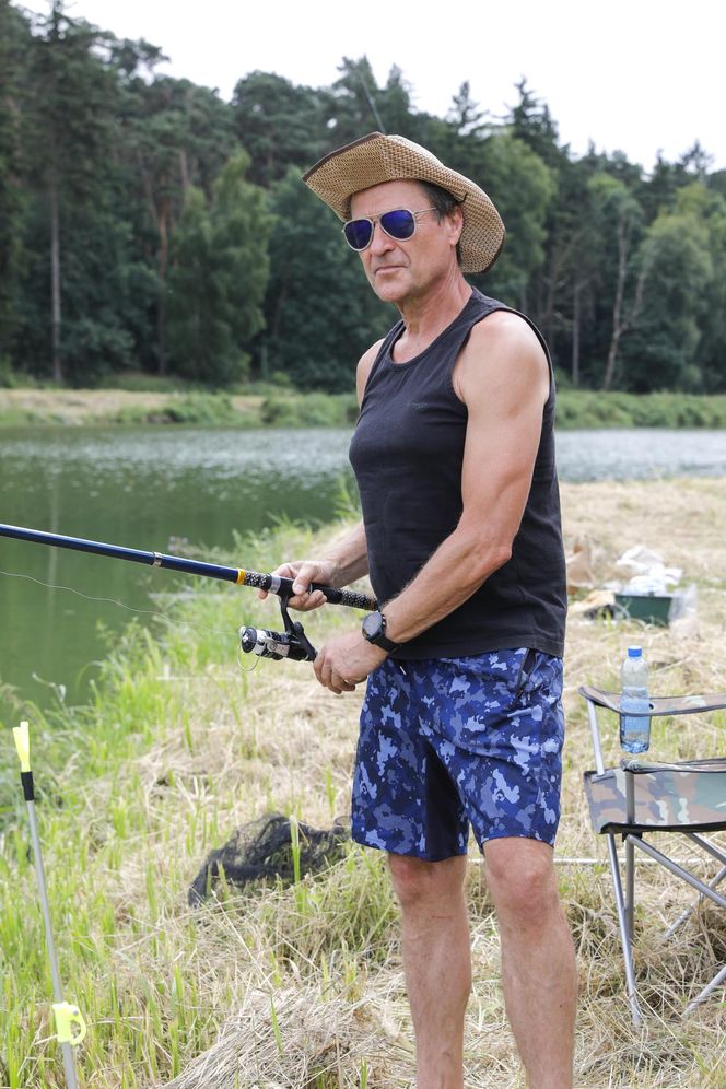 Wokalista Budki Suflera znów zakochany! Wszystko na jaw wyszło na rybach