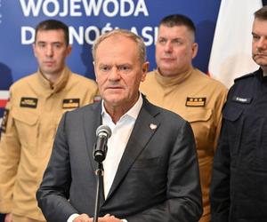 Stan klęski żywiołowej w trzech województwach. Tusk ujawni szczegóły