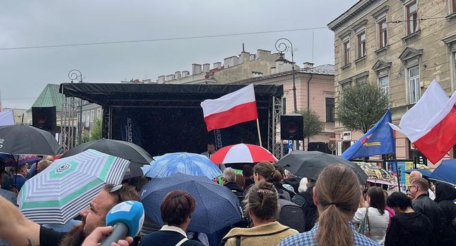 Lublin. Marsz przeciwko migrantom
