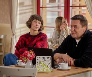 Na Wspólnej odc. 4040. Brygida (Maja Wolska), Michał (Robert Kudelski)