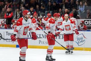 Hokej na lodzie. Mecz między Polską a Słowacją ZDJĘCIA