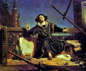 Obraz Matejki Astronom Kopernik, czyli rozmowa z Bogiem zaprezentowany podczas Energa Camerimage Festiwal 