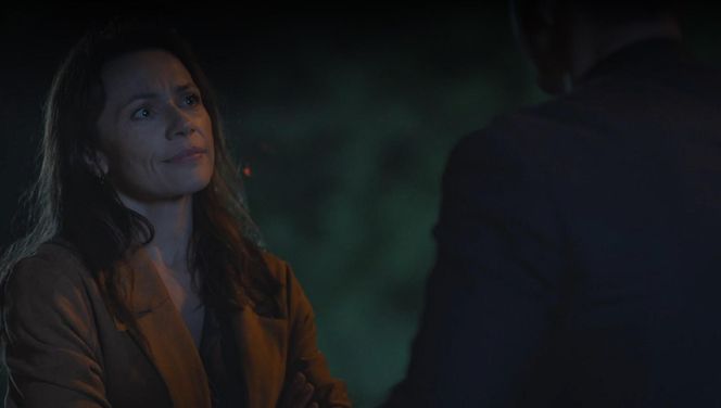 M jak miłość odc. 1887. Martyna (Magdalena Turczeniewicz), Marcin (Mikołaj Roznerski)