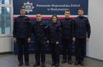 Nowi policjanci w KMP w Białymstoku. Uroczyste ślubowanie