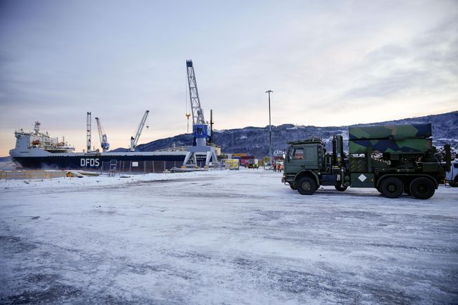 Norwegia. Statek z pociskami przeciwlotniczymi, które miały trafić do Polski, osiadł na mieliźnie