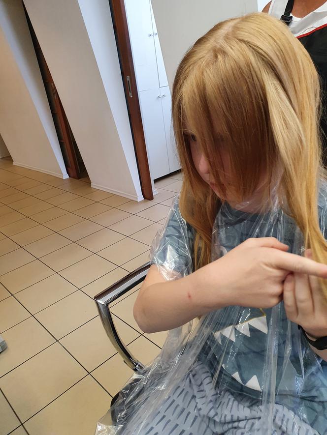 Ściąłem włosy dla chorych dzieci