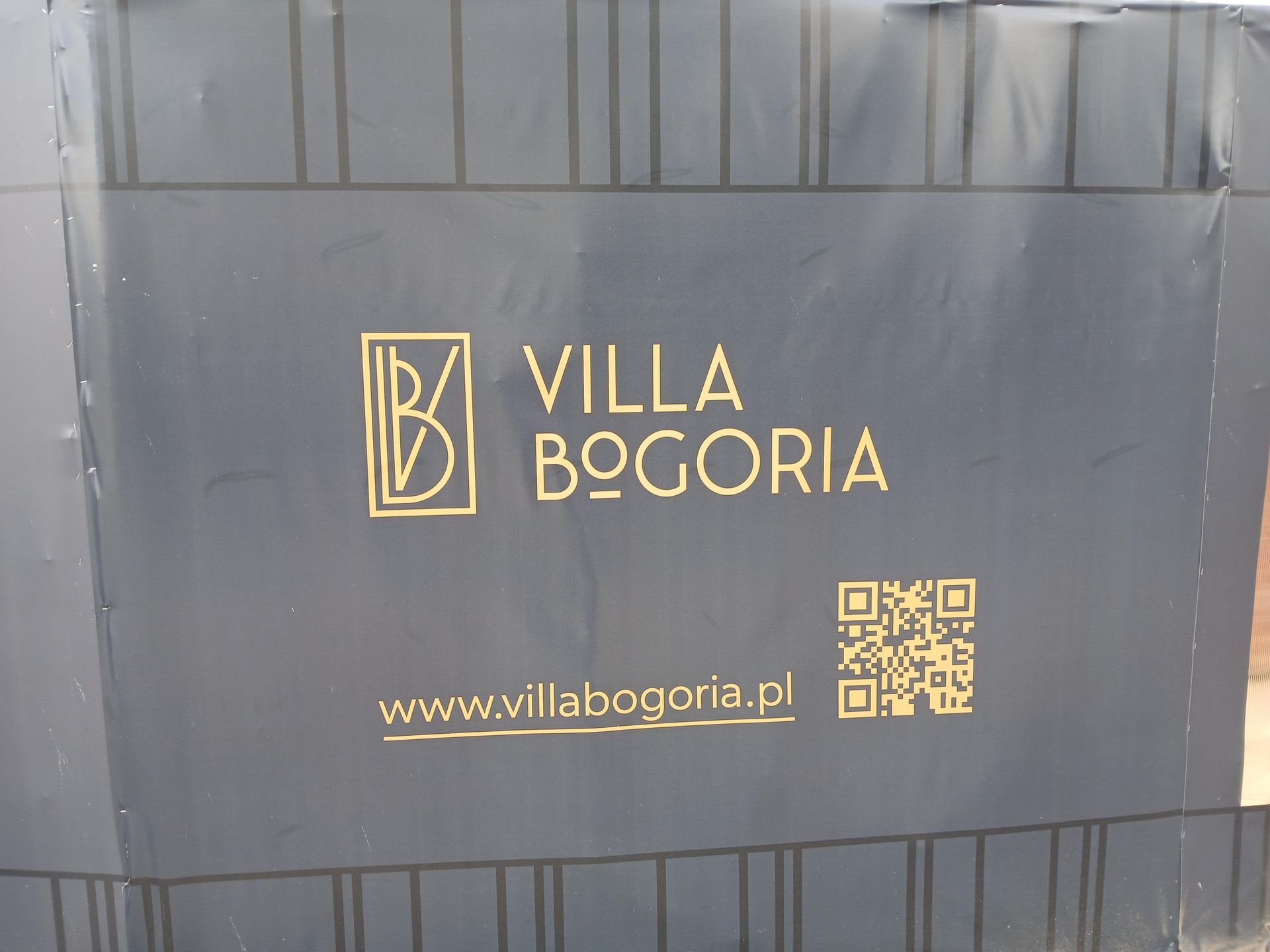 Villa Bogoria w Warszawie podczas budowy