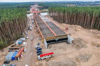 Budowa S19 i budowa mostu na Bugu