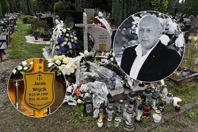 Jacek Wójcik - grób