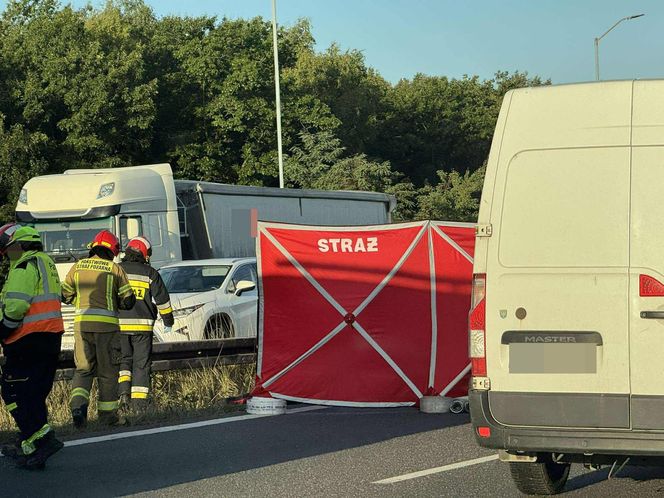 Tragedia na A4 w Rudzie Śląskiej. Nie żyje kierowca toyoty