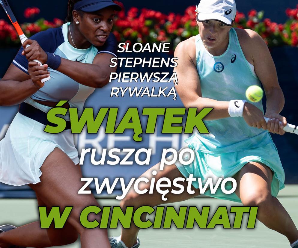Świątek - Stephens NA ŻYWO RELACJA LIVE Polka walczy z Amerykanką w Cincinnati Świątek - Stephens RELACJA NA ŻYWO WYNIK