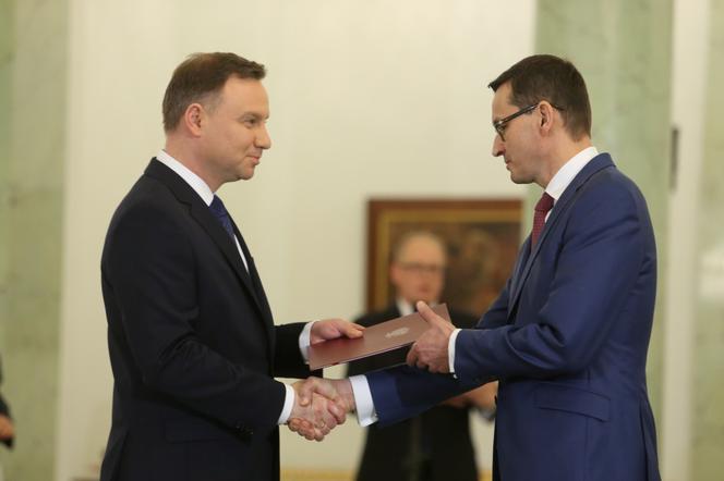 Andrzej Duda i Mateusz Morawiecki