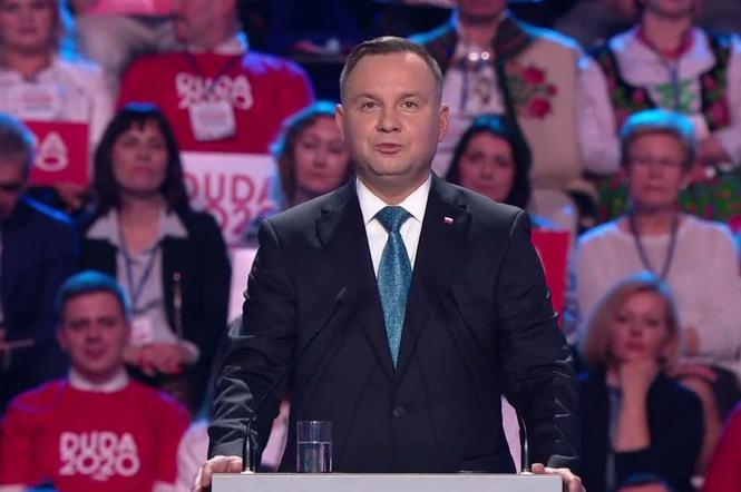 Konwencja wyborcza Andrzeja Dudy w Warszawie