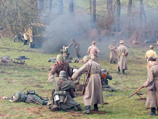 W Borównie Niemcy ostatkiem sił bronili się przed Rosjanami, dokładnie tak jak w lutym 1945 roku