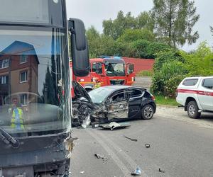 Wypadek na Moniuszki w Starachowicach