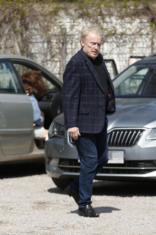 Ewa Błaszczcyk w niestandardowym stroju na pogrzebie Jadwigi Jankowskiej-Cieślak