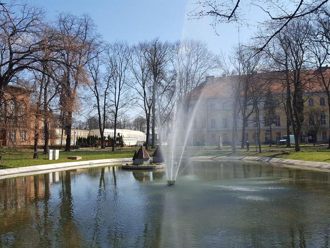 Zmiany w Parku Kościuszki w Lesznie