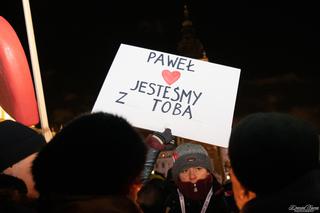 Kraków solidarny z Gdańskiem. Tłumy na marszu milczenia [ZDJĘCIA]