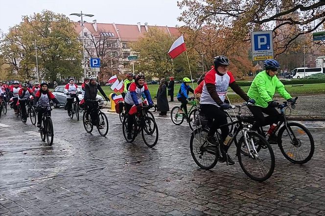 Niepodległościowy Rajd Rowerowy w Szczecinie