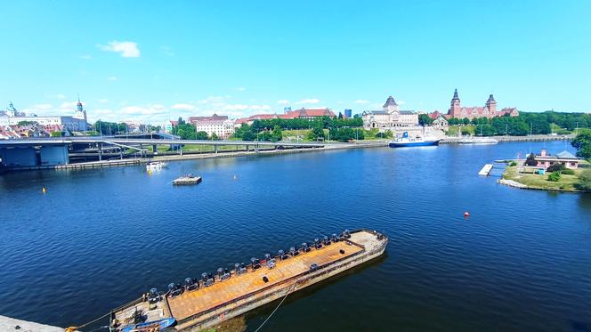 Podziwiaj panoramę Szczecina za darmo z tarasu Morskiego Centrum Nauki