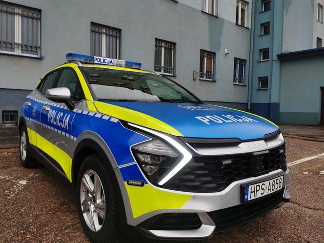 Nowy radiowóz w Komisariacie Policji w Brodach