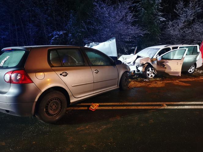 Tragiczny wypadek pod Lesznem, nie żyje roczne dziecko