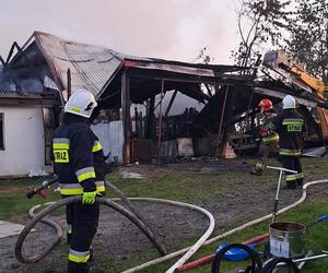 Gmina Rzepiennik Strzyżewski. Pożar budynku gospodarczego w Turzy
