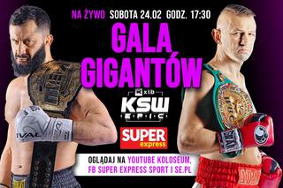 To będzie legendarne starcie! Gala XTB KSW: Epic i walka Adamek - Khalidov, studio plus walki w Super Expressie! Tego przegapić nie można!