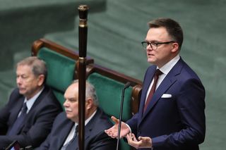 Szymon Hołownia postawił warunek Kamińskiemu i Wąsikowi. „Nie będzie żadnej zgody”