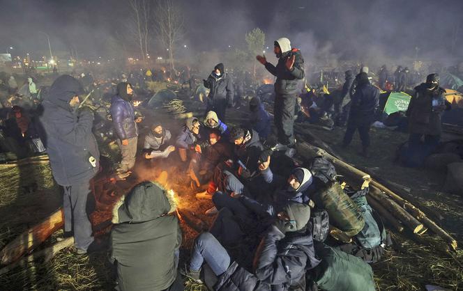 Uchodźcy w Kuźnicy. Granica polsko-bialoruska