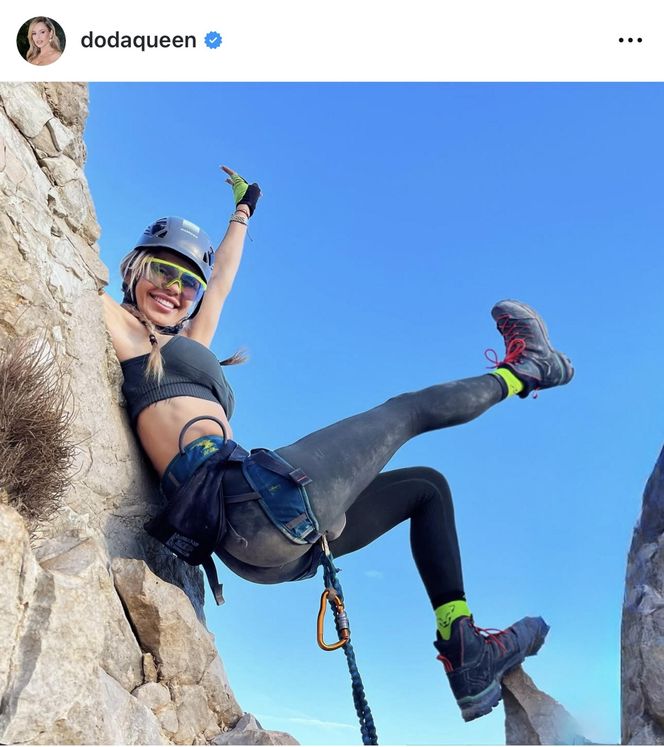 Doda na wspinaczce górskiej