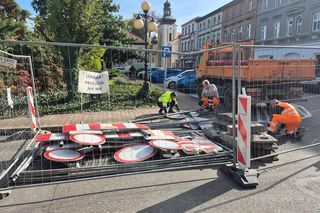 Odolanów. Rynek w remoncie!