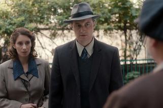 Wojenne dziewczyny 5 odc. 54. Andrzej Janowski (Sebastian Jasnoch), Marysia (Aleksandra Pisula)