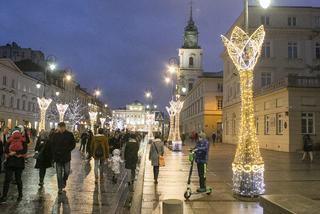 Świąteczny spacer na Trakcie