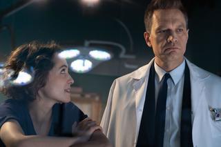 Na dobre i na złe, odc. 739. Falkowicz (Michał Żebrowski), Julka (Aleksandra Hamkało)