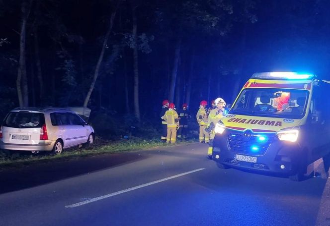 Wypadek w gminie Wojcieszków
