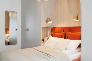 Mieszkanie w kolorze terakoty