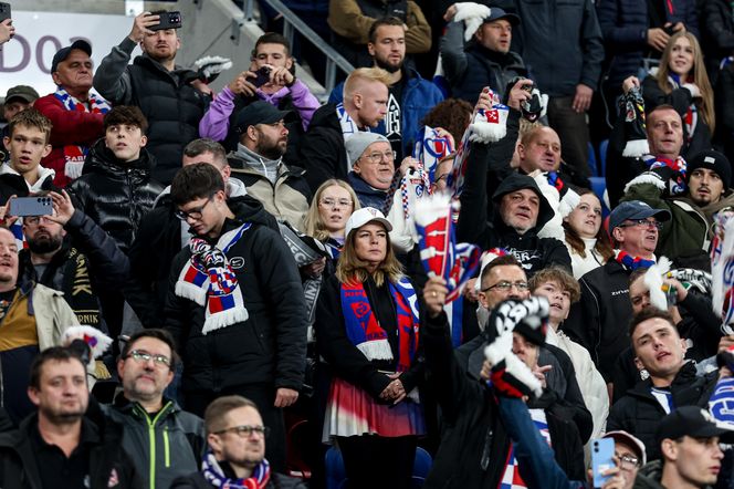 Kibice na meczu Górnik Zabrze - Legia Warszawa
