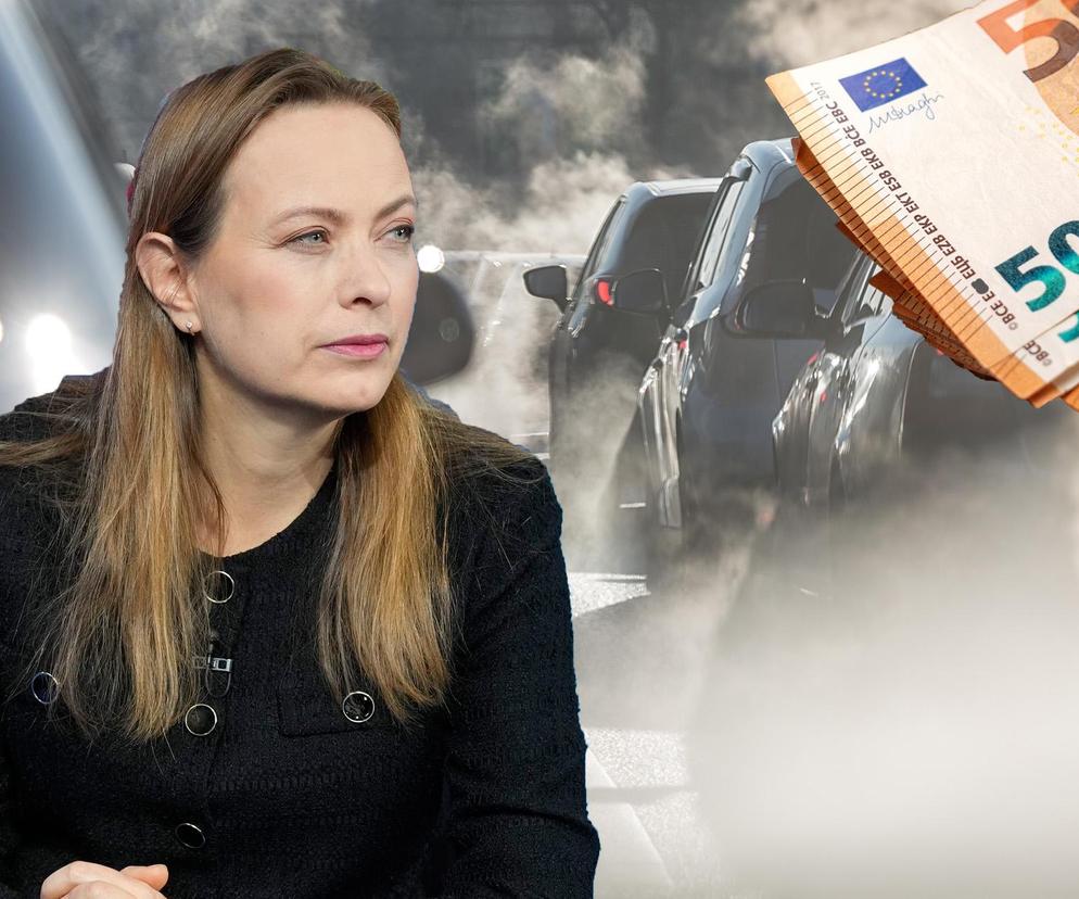 minister Pełczyńska-Nałęcz, spaliny z aut stojących w korku i euro