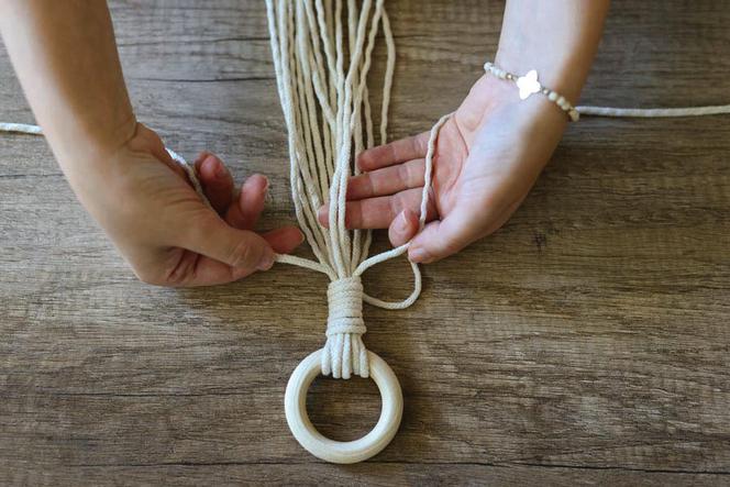 DIY: Makrama. Krok 4