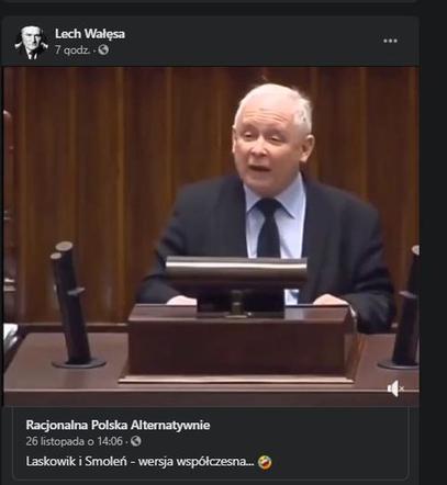 Wałęsa ośmieszył Kaczyńskiego