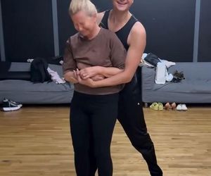 Barbara Bursztynowicz na treningu