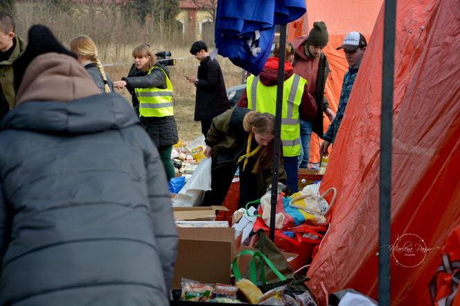 Pomoc dla uchodźców z Ukrainy w Przemyślu	