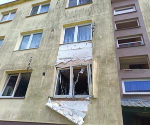 Wybuch gazu ranił trzy osoby! Pod Nowym Dworem Gdańskim doszło najpierw do pożaru