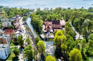 Giżycko nazywane stolicą żeglarstwa i mazurską Bregencją