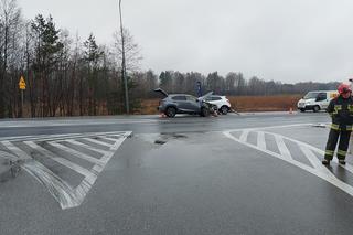 Pogórska Wola. Zderzenie busa z samochodem osobowym