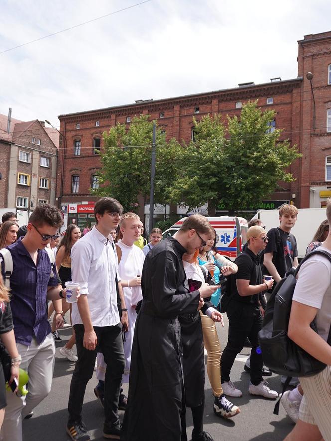 Juwenalia Śląskie 2024. Korowód przeszedł ulicami Katowic. Studenci mają klucze do miasta