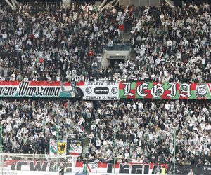 Legia Warszawa - Lech Poznań: Zdjęcia kibiców z klasyku i 13. kolejki PKO BP Ekstraklasy