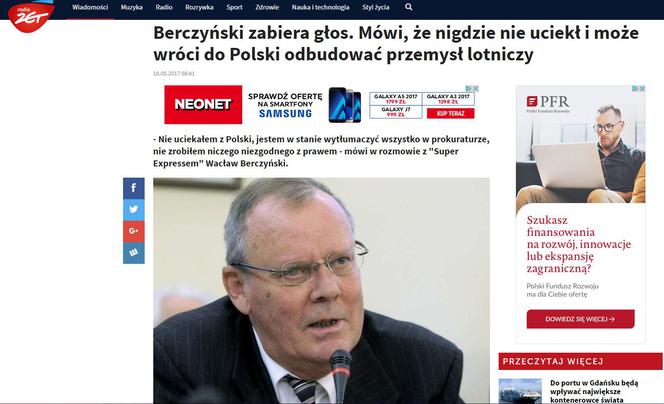 Berczyński radiozet.pl